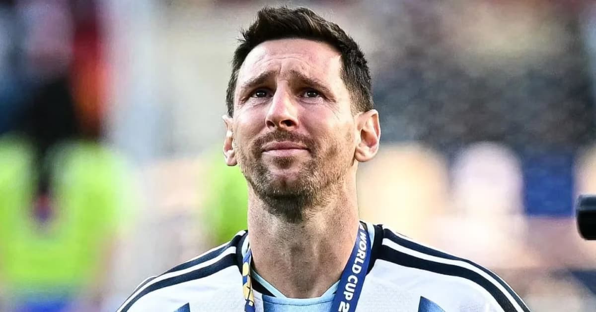 Messi y una arenga rara.