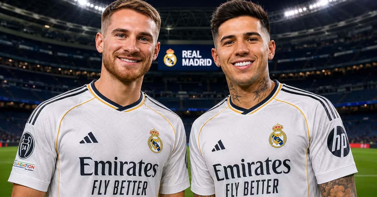 Enzo y Mac Allister objetivos Merengues.