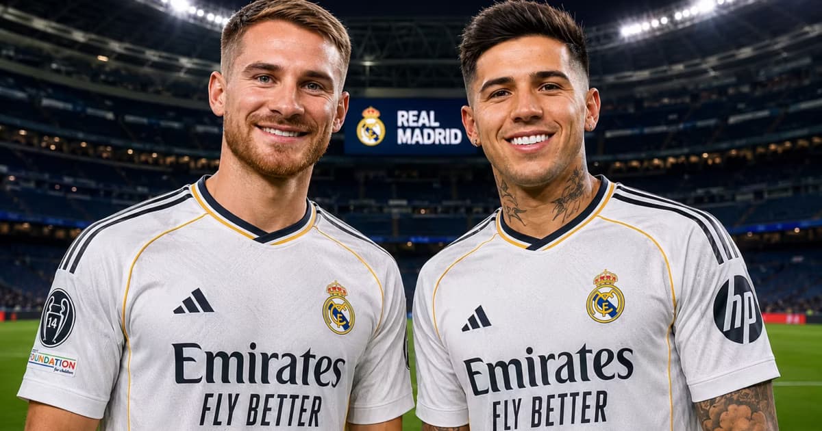 Enzo y Mac Allister objetivos Merengues.