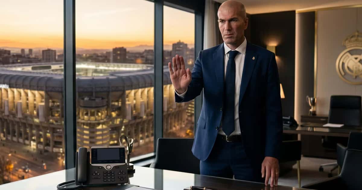 Zidane no acepta al Real Madrid