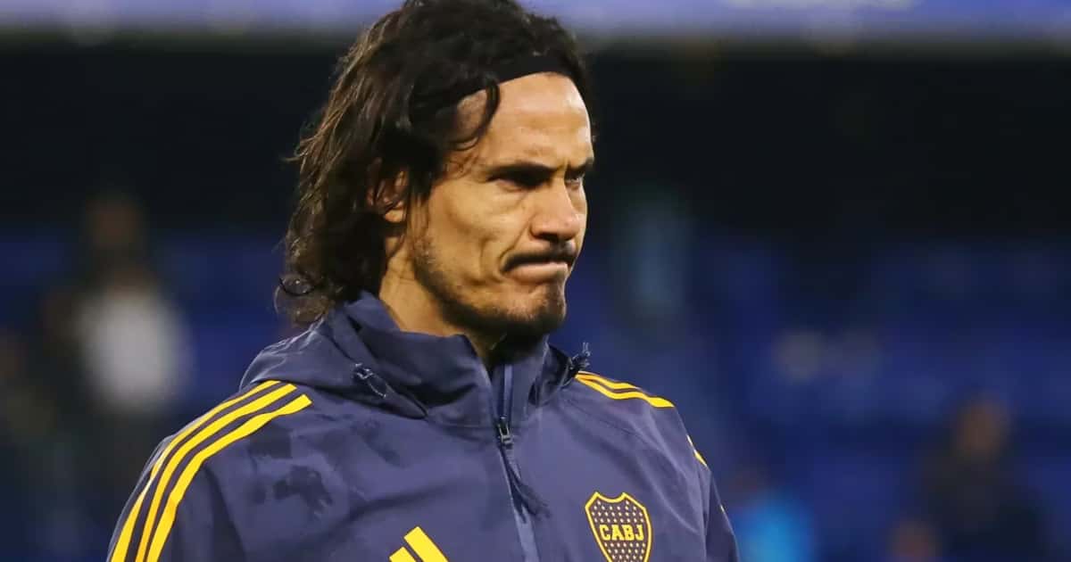 Cavani emotivo.
