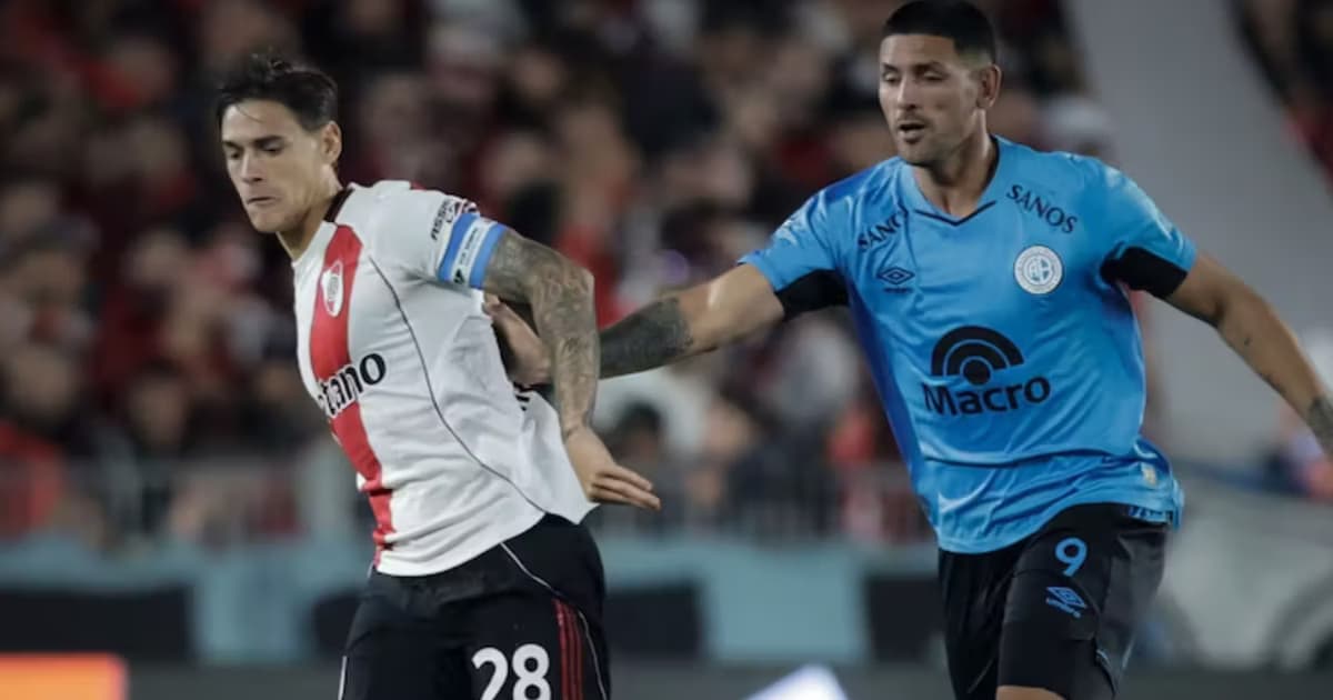 River y Belgrano juegan en el Kempes.