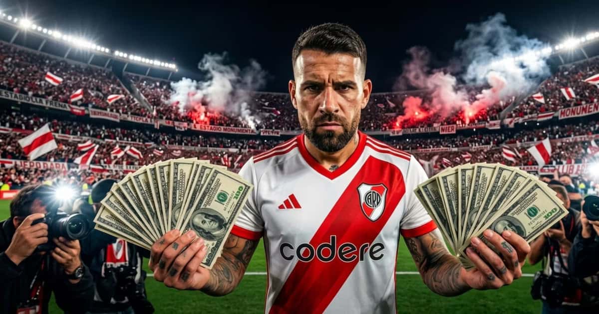 Otamendi en River.