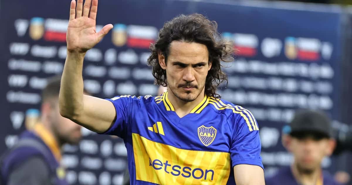 Cavani comienza su recuperación.
