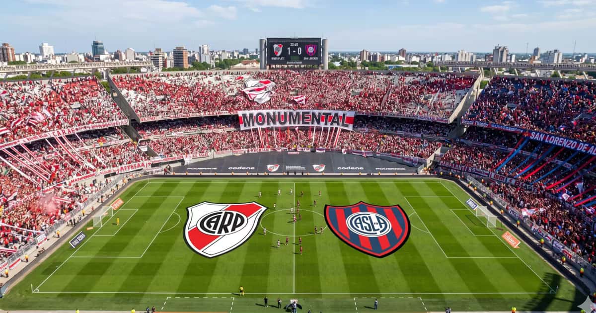 River recibe a San Lorenzo.