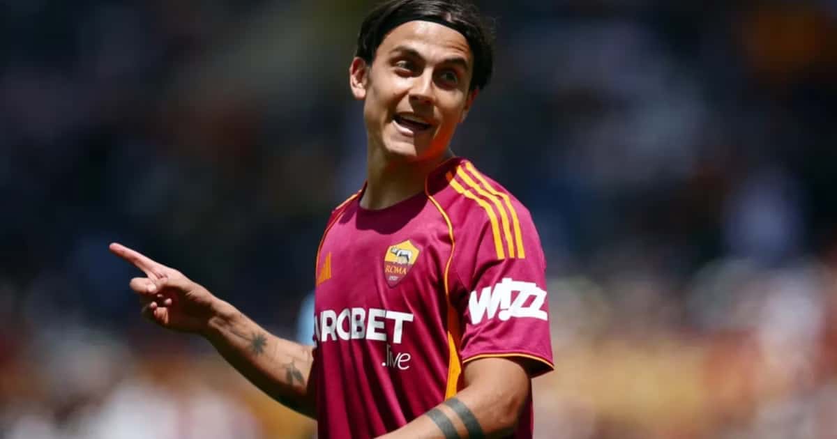 Dybala lejos de Boca.