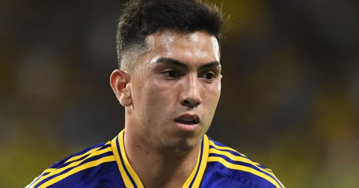 Velasco lejos de Boca.