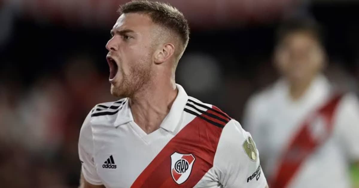 Beltrán lejos de River.