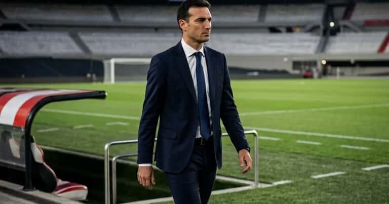 Lionel Scaloni en el radar de River: qué averiguaciones hizo el DT sobre el club para una posible llegada