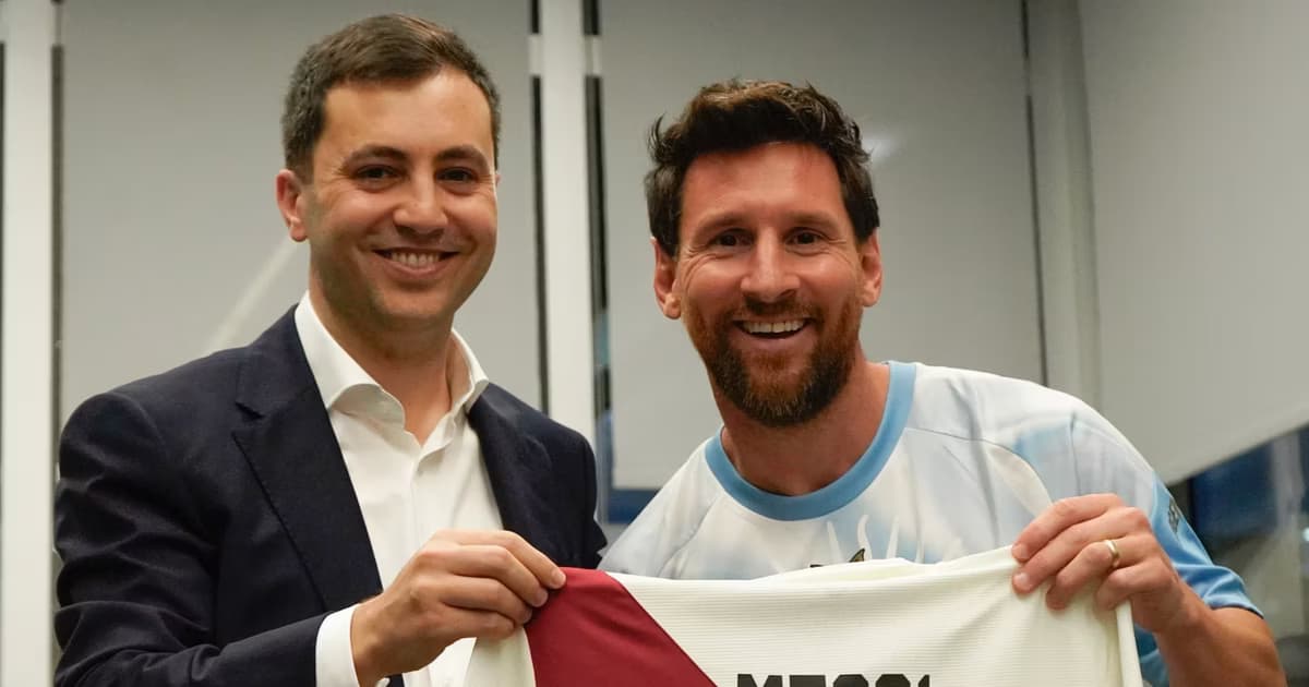 Messi ya es socio de River.
