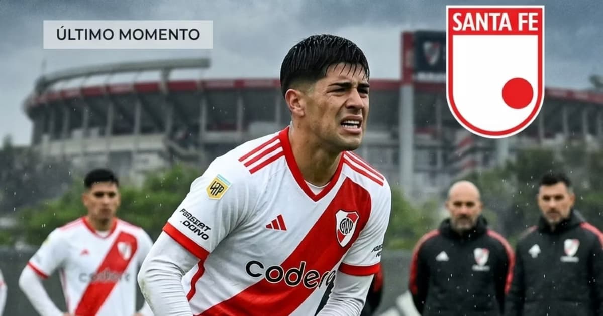 River pierde a Lautaro Rivero.