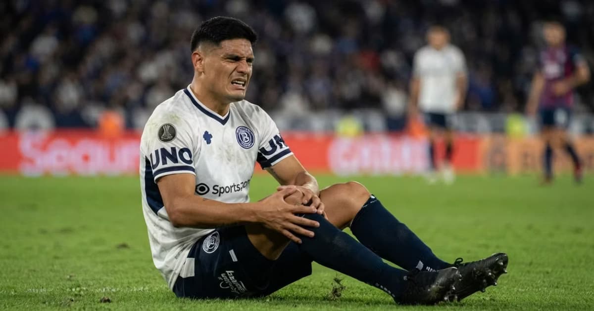 Maxi Salas se rompió la rodilla.