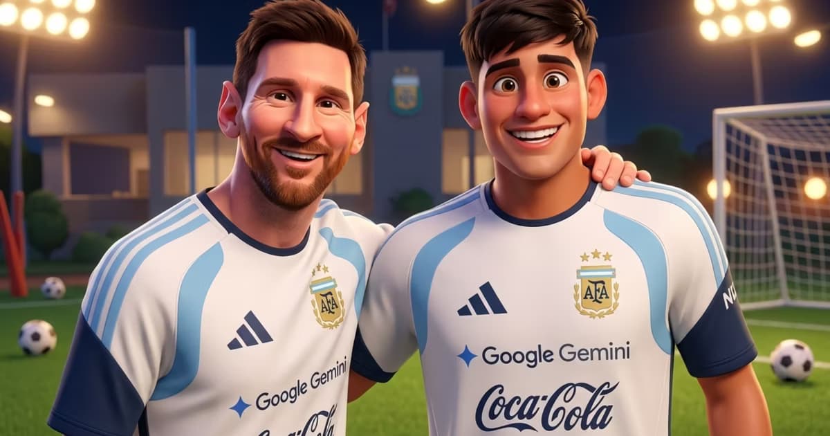 Messi se rinde ante Aranda.