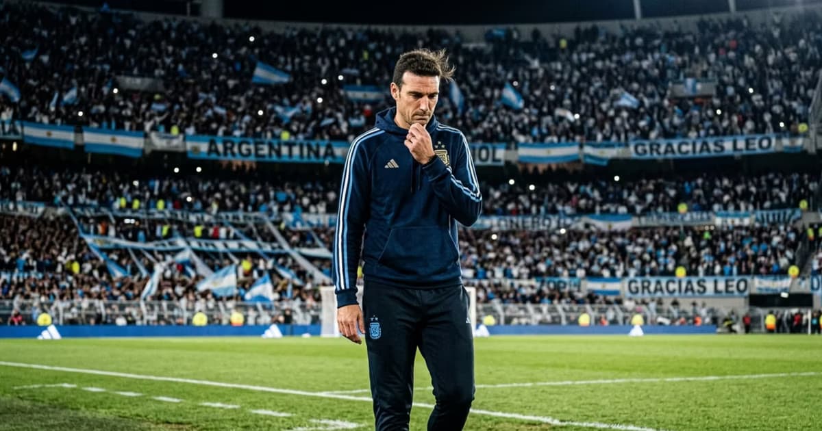 Scaloni sobre su futuro.