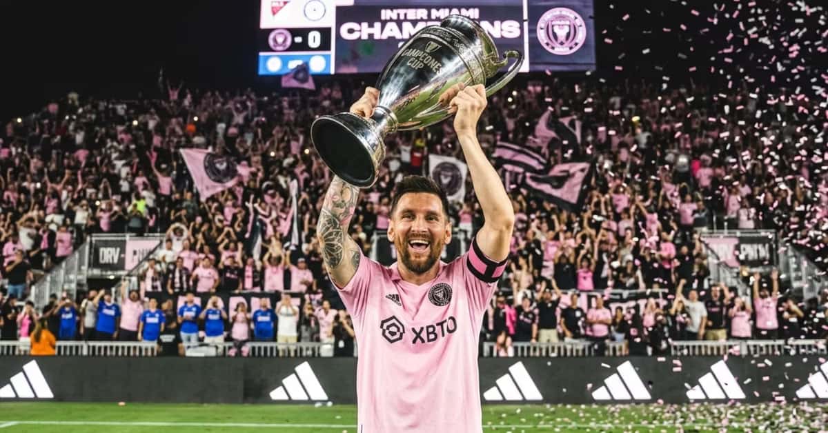 Otro título de Messi.