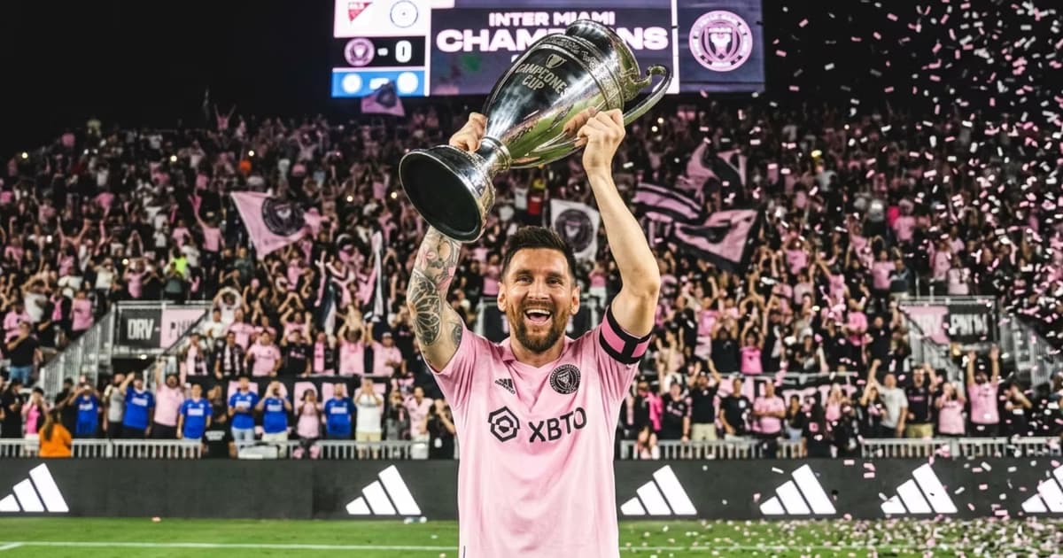 Otro título de Messi.