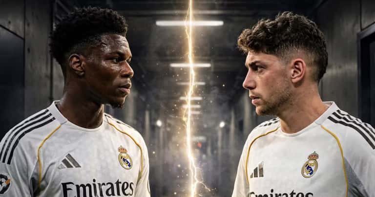Tchouaméni habló de su cruce con Valverde y aclaró qué pasó en el Real Madrid