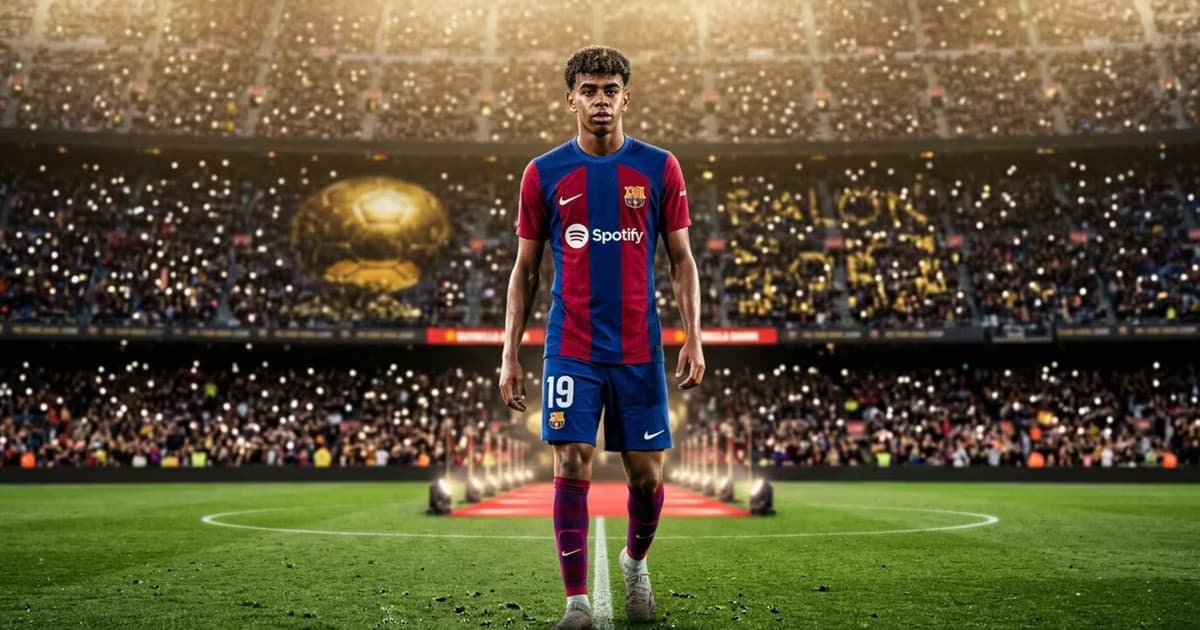 Lamine Yamal sobre el Balón de Oro.
