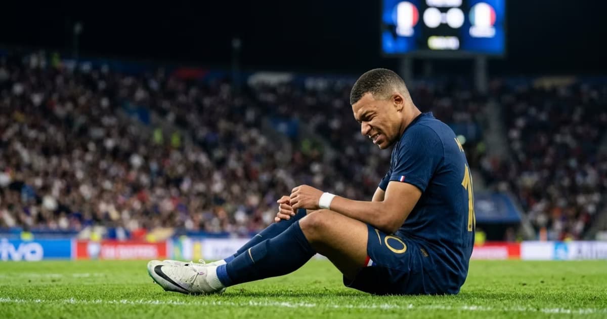 Mbappé lesionado.