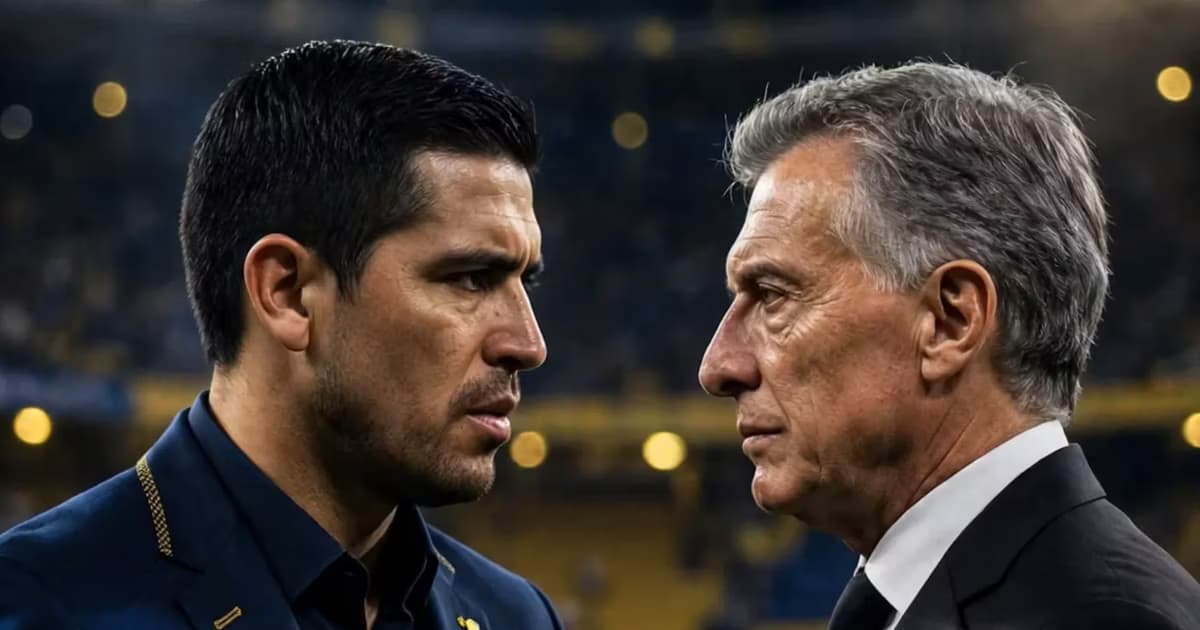 Riquelme contra Macri.