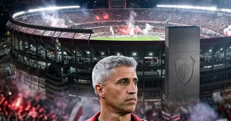Hernán Crespo se ofreció a River ante la posible salida de Eduardo Coudet