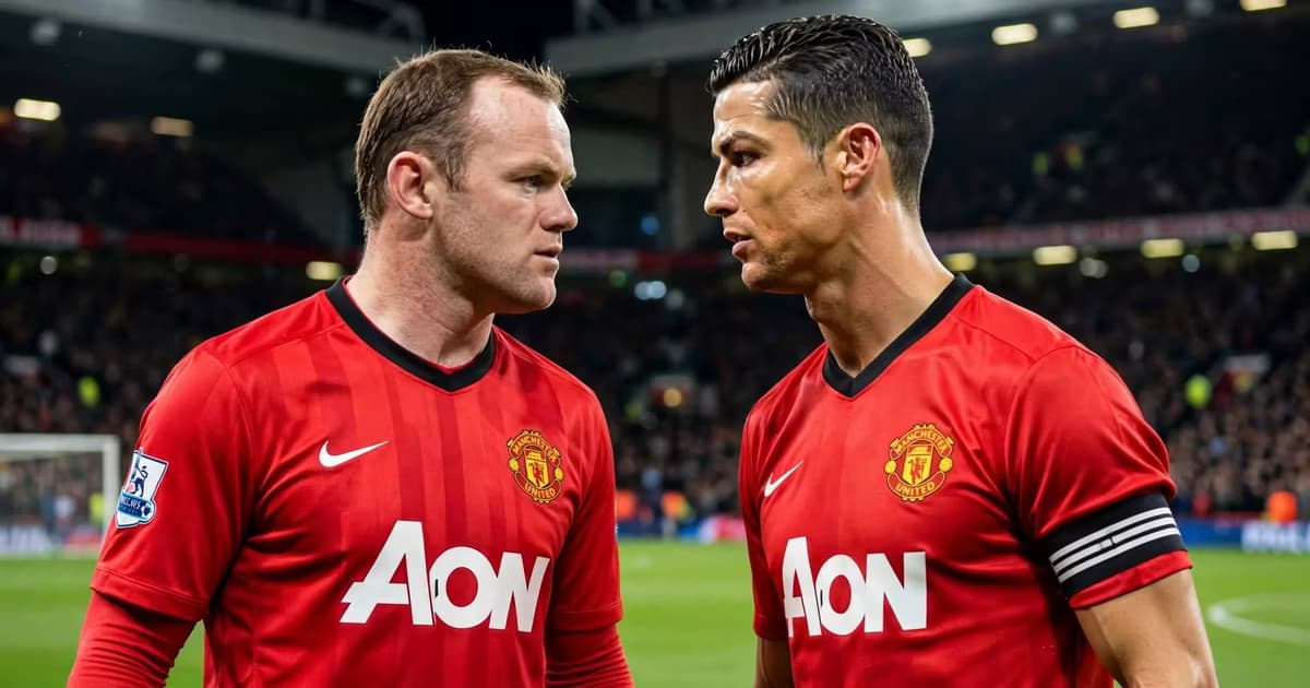 Rooney contra CR7.