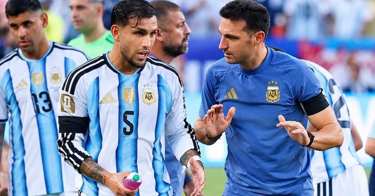 Reunión Scaloni-Paredes.