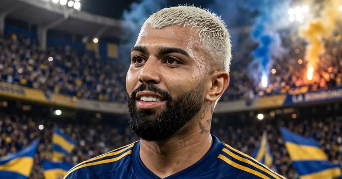 Gabigol sorprende a Boca.