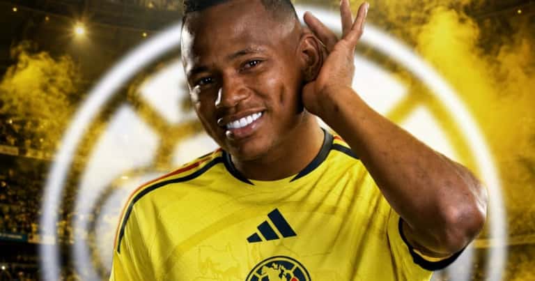 Jaminton Campaz vuelve a quedar en el radar del América por la posible salida de Brian Rodríguez