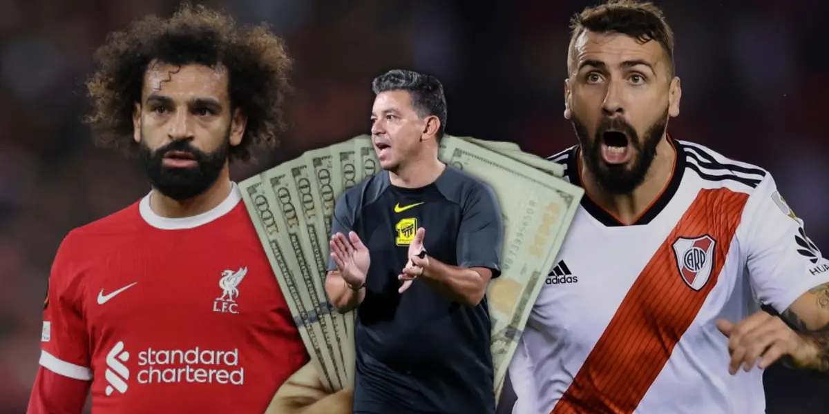 A lo Pratto, lo que pagaría el equipo de Gallardo por Salah.