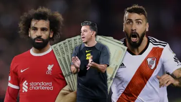 A lo Pratto, lo que pagaría el equipo de Gallardo por Salah.