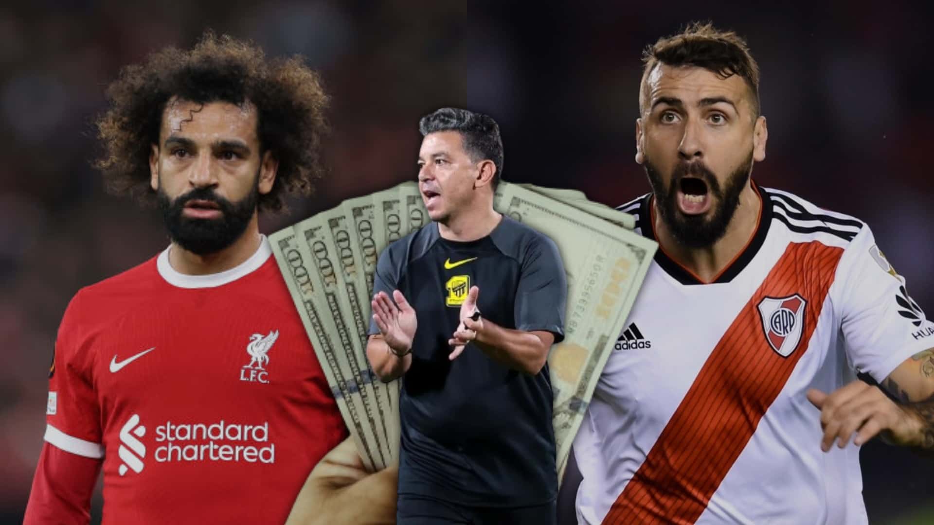 A lo Pratto, lo que pagaría el equipo de Gallardo por Salah.