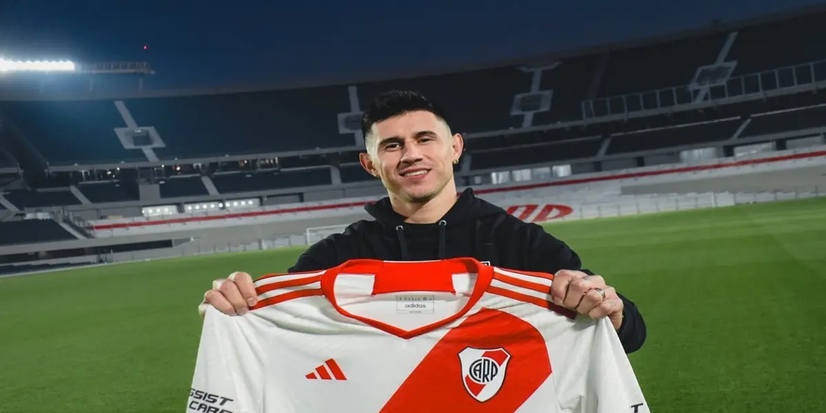 Adam Bareiro se despidió de River