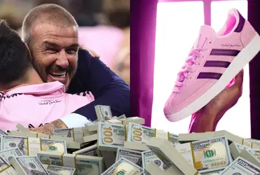 La fortuna que ganarán Messi y Beckham con las nuevas zapatillas del Inter Miami