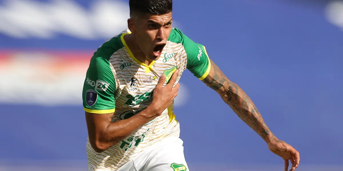 Adonis Frías, futbolista de Defensa y Justicia, admitió que le gustaría vestir la camiseta Xeneize.