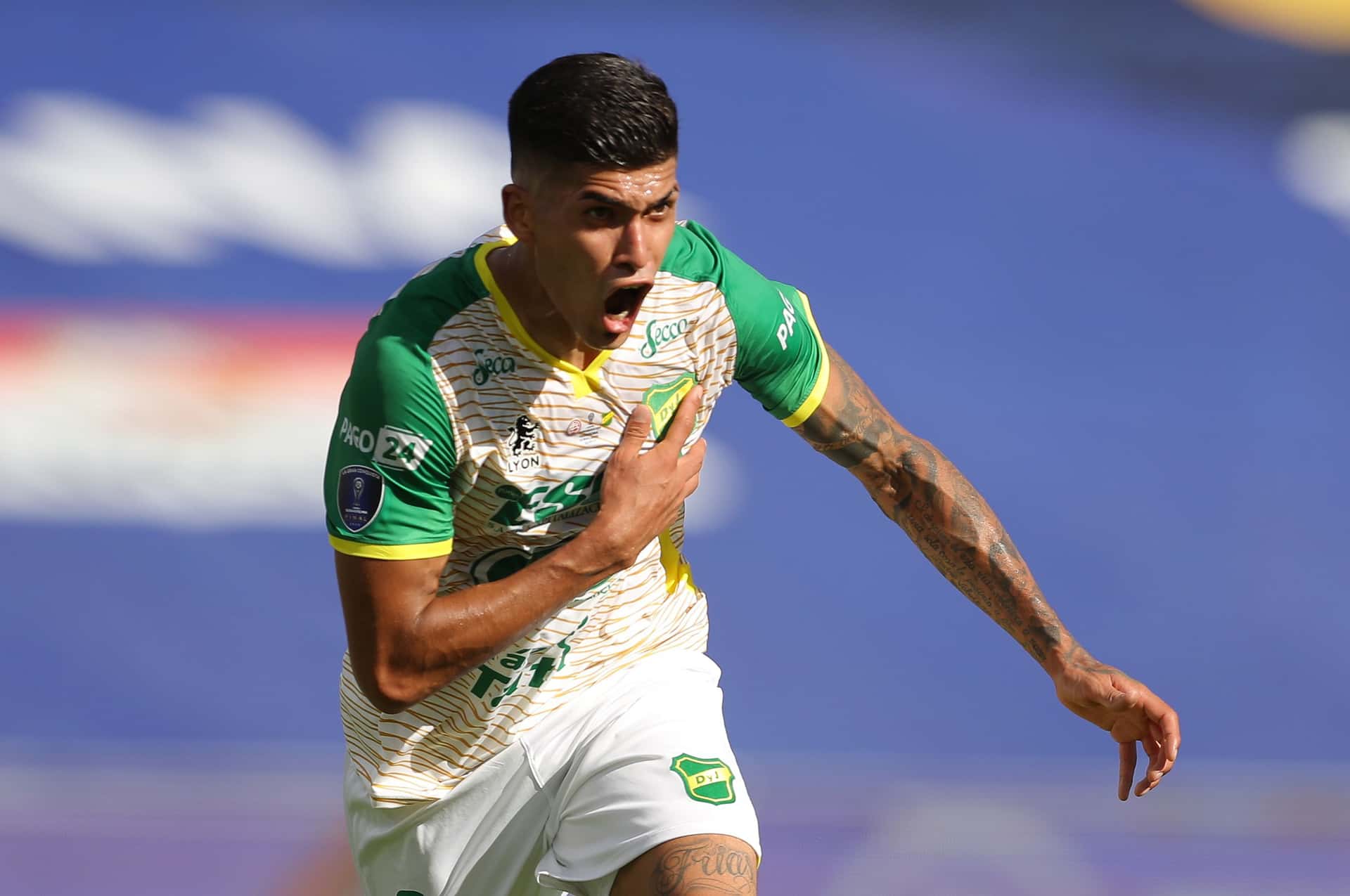 Adonis Frías, futbolista de Defensa y Justicia, admitió que le gustaría vestir la camiseta Xeneize.