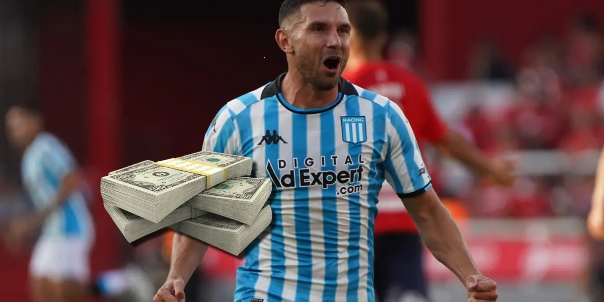 Adrián 'Maravilla' Martíenz, goleador de Racing Club en 2024.