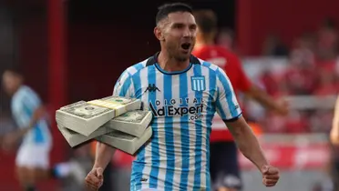 Adrián 'Maravilla' Martíenz, goleador de Racing Club en 2024.