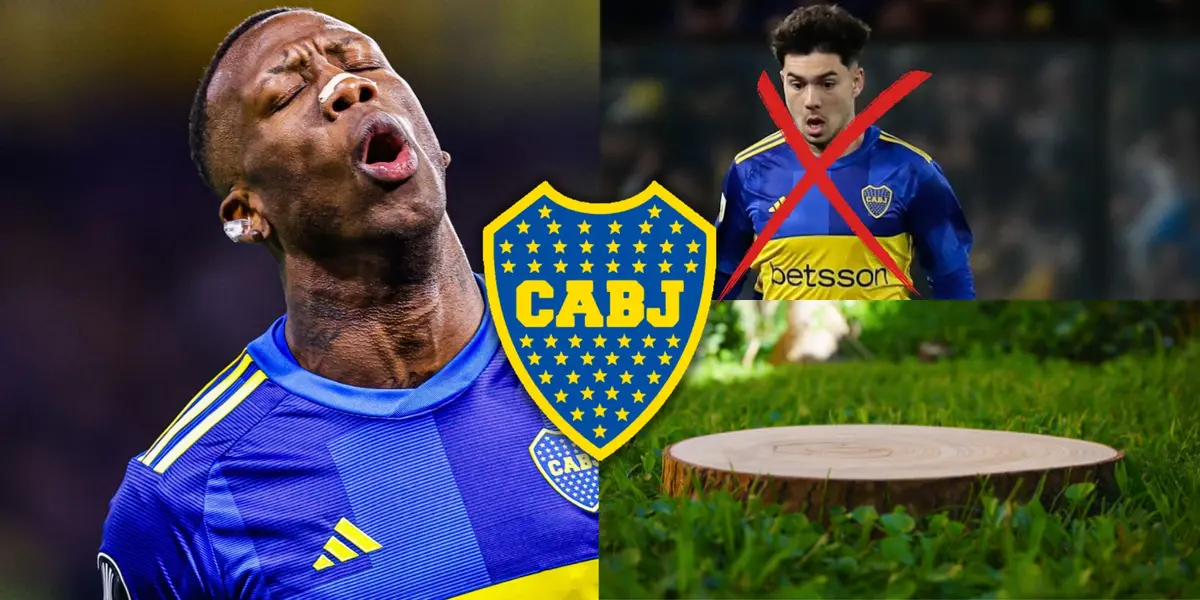 Advíncula Blondel y un tronco.