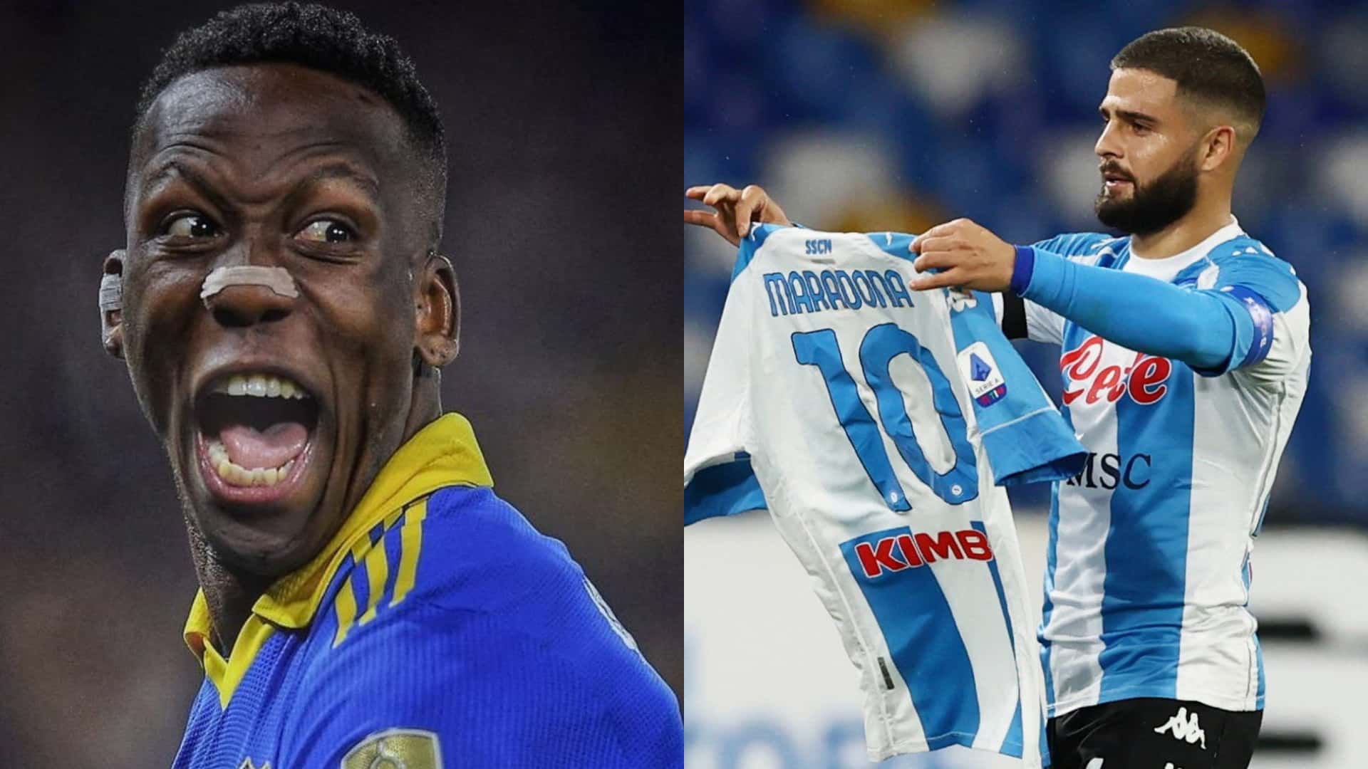 Advincula en Boca e Insigne en Nápoli