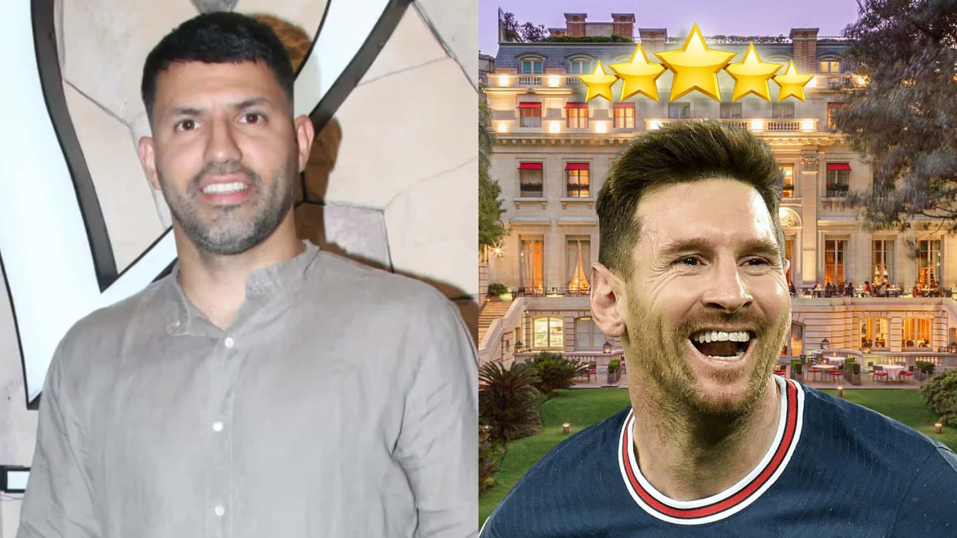 Agüero abrió un restaurant y Messi puso un nuevo hotel