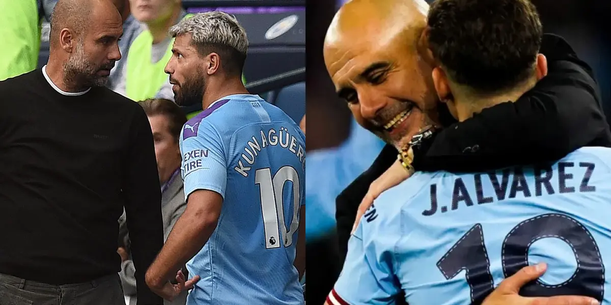 Agüero contó por qué se llevaba mal con Guardiola