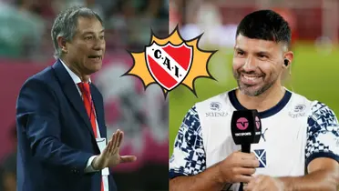 Agüero criticó a Holan y a la dirigencia de Independiente