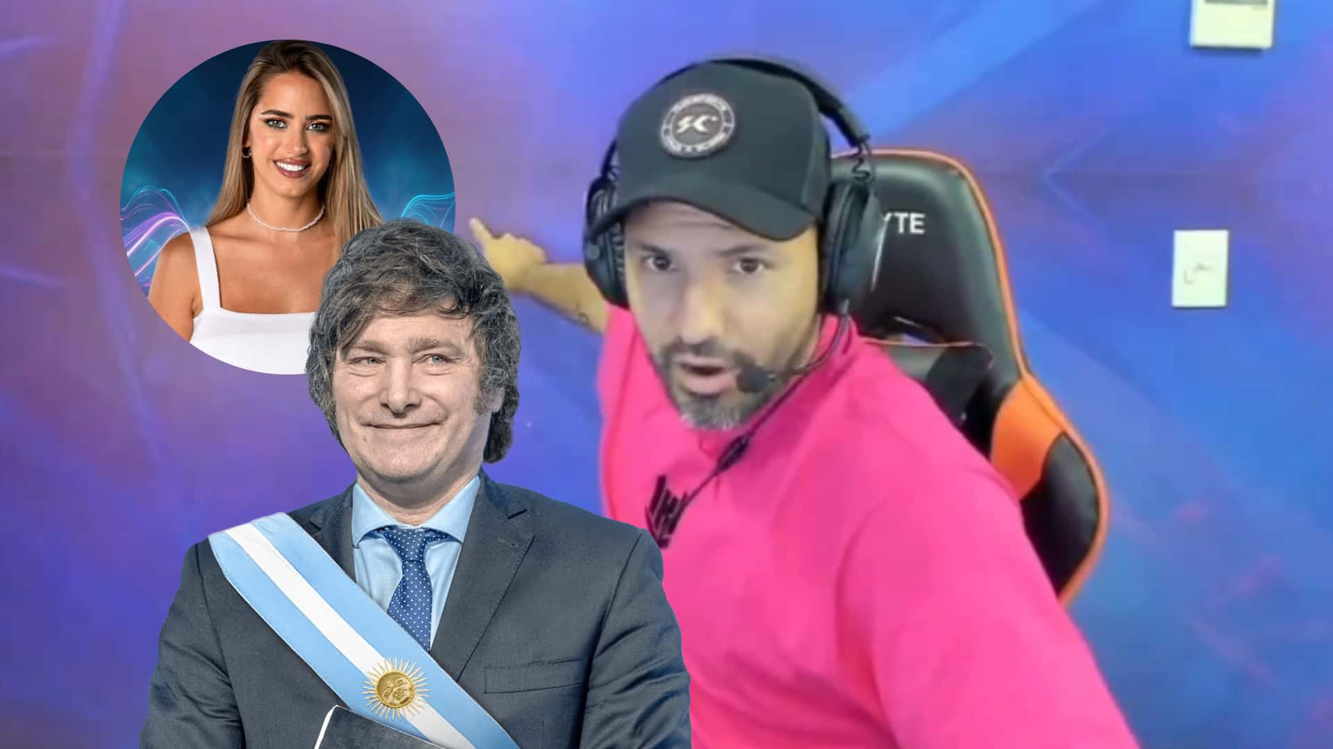 Agüero se enojó con una participante de GH