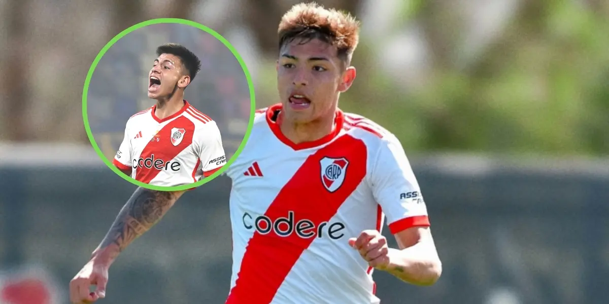 Agustín Ruberto y Claudio Echeverri.