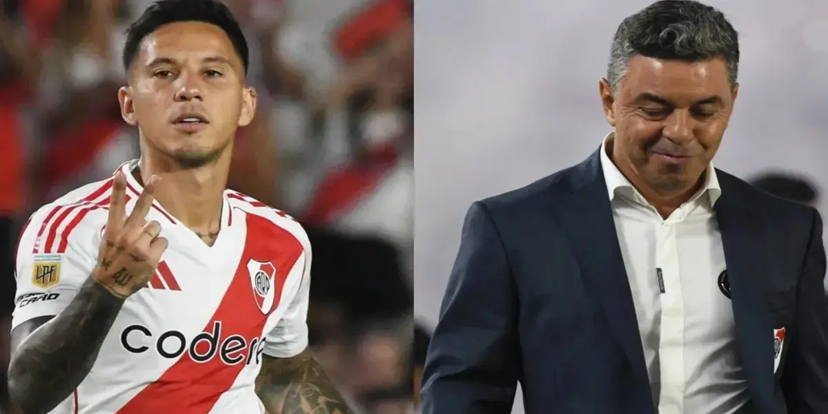 Al entrenador de River le consultaron por el estreno del delantero frente a Instituto