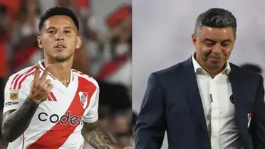 Al entrenador de River le consultaron por el estreno del delantero frente a Instituto