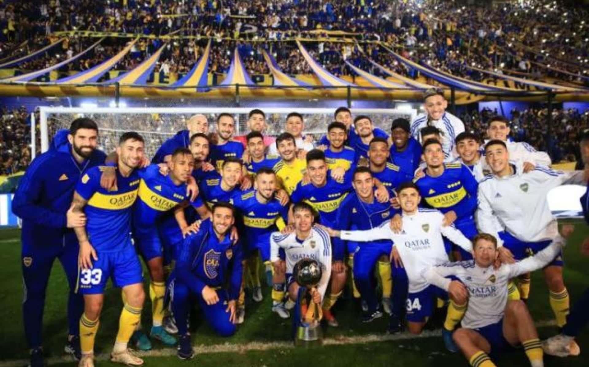 Al finalizar el partido frente a Tigre, Boca pudo festejar su último título obtenido con su gente