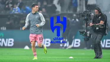 Al-Hilal recibió a Messi