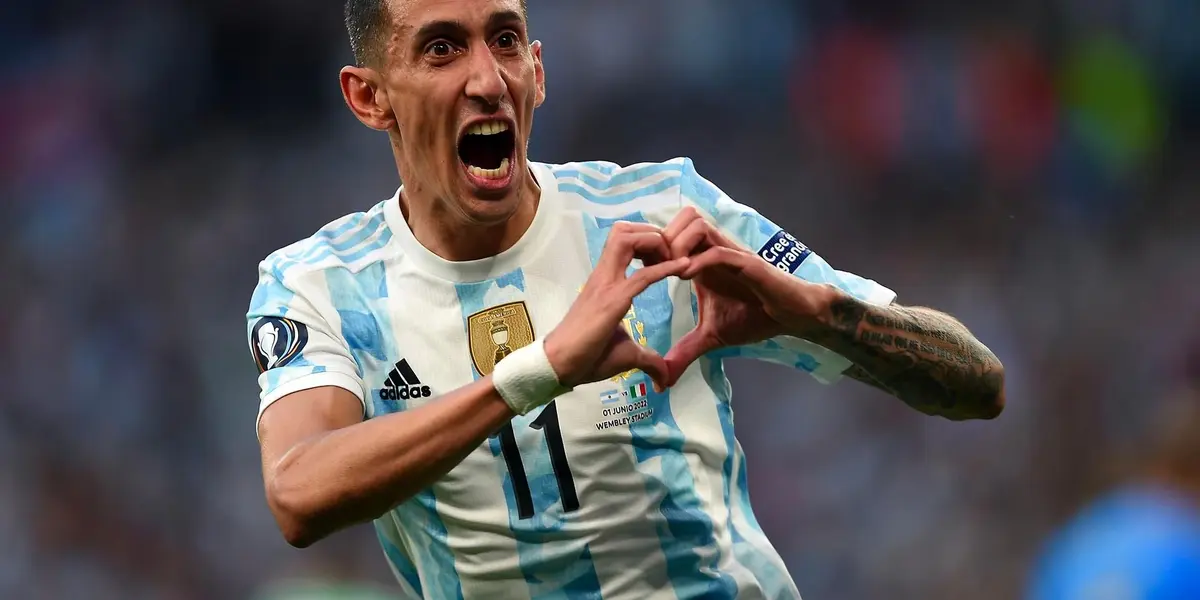 Al igual que en la final de la Copa América, el Fideo volvió a brillar en la Selección Argentina. 
